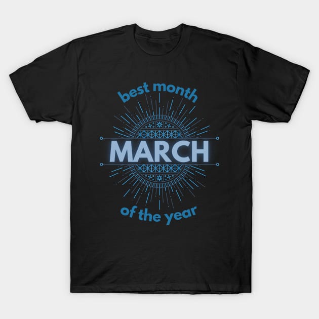 march T-Shirt by Wavey's